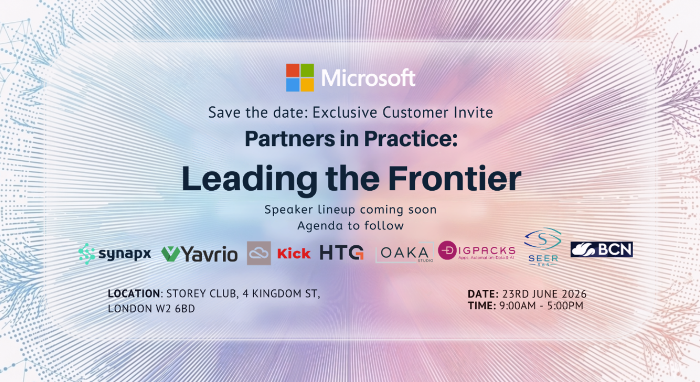 Partners in Practice: Leading the Frontier — Official Event Invite, 23rd June 2026, Storey Club London